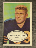 1953 Bowman #12 Bill McColl (VGEX)
