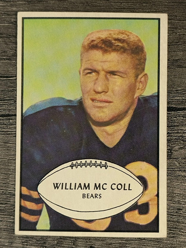 1953 Bowman #12 Bill McColl (EX)