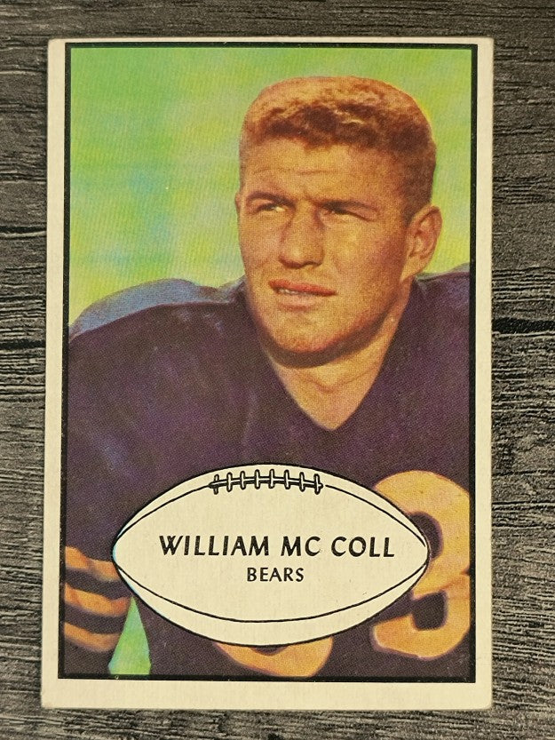 1953 Bowman #12 Bill McColl (EX)