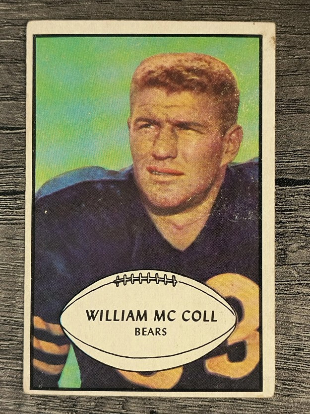 1953 Bowman #12 Bill McColl (VG)
