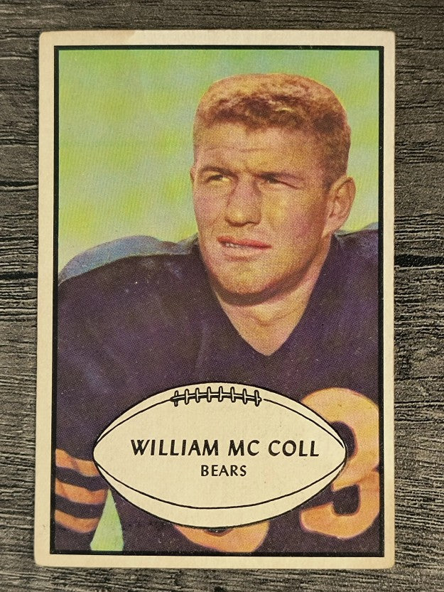 1953 Bowman #12 Bill McColl (GOOD)