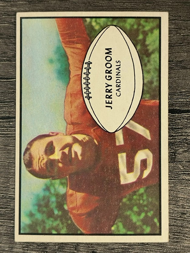 1953 Bowman #13 Jerry Groom (EX)