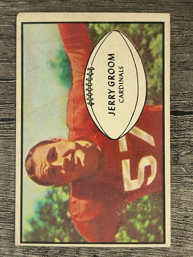 1953 Bowman #13 Jerry Groom (VGEX)