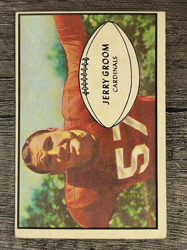 1953 Bowman #13 Jerry Groom (VGEX)