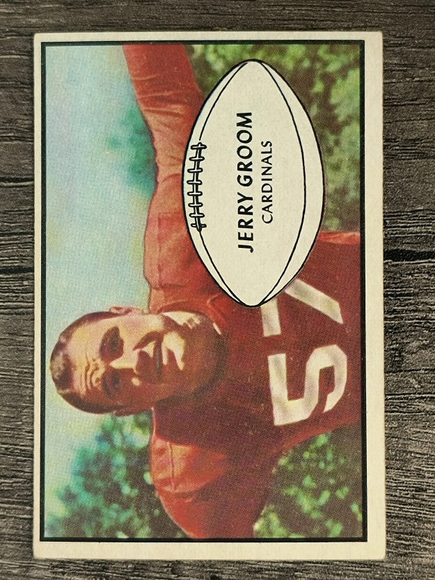 1953 Bowman #13 Jerry Groom (EX)