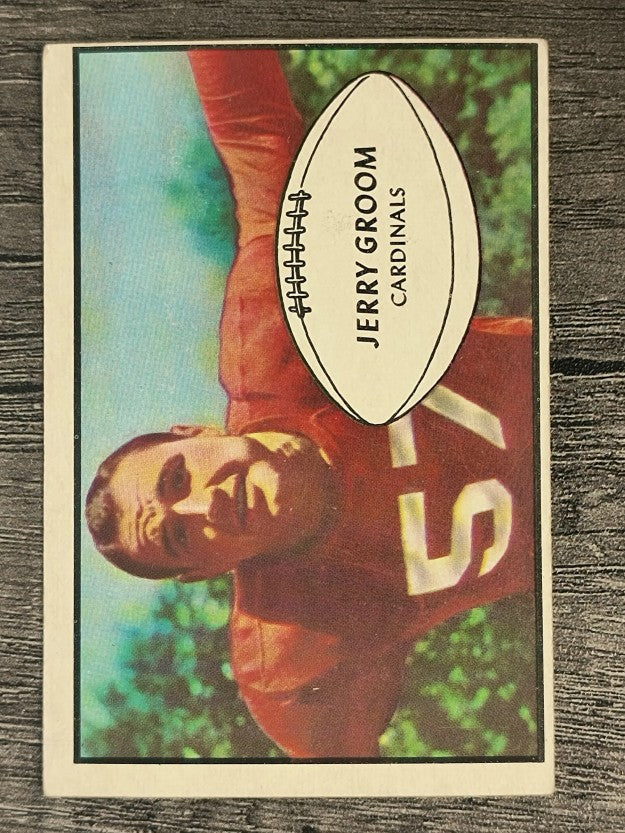 1953 Bowman #13 Jerry Groom (VGEX)