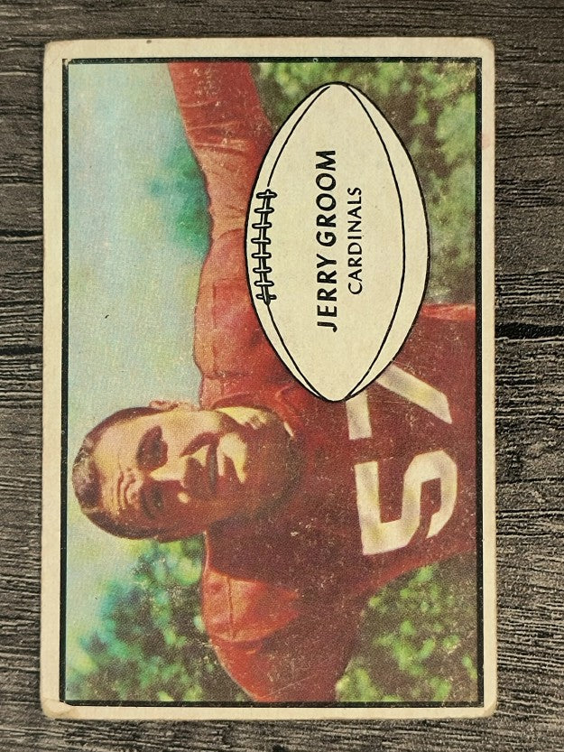 1953 Bowman #13 Jerry Groom (GOOD)
