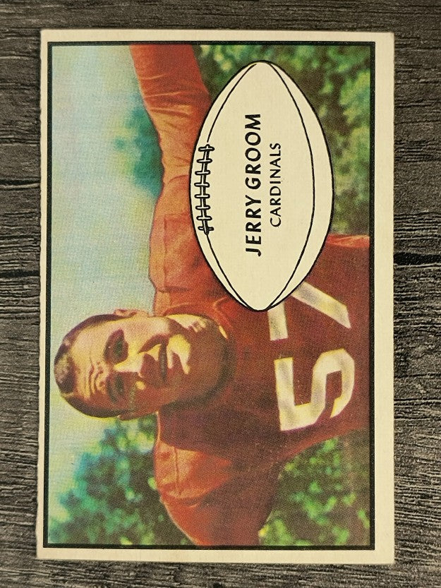 1953 Bowman #13 Jerry Groom (EXMT)