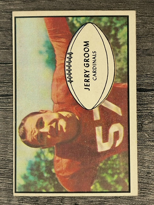 1953 Bowman #13 Jerry Groom (EX)