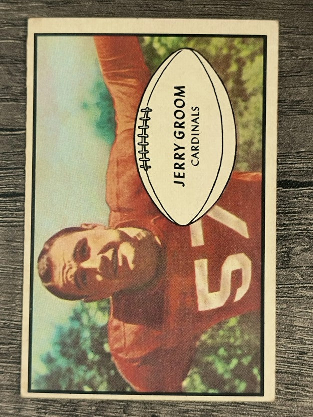 1953 Bowman #13 Jerry Groom (EX)