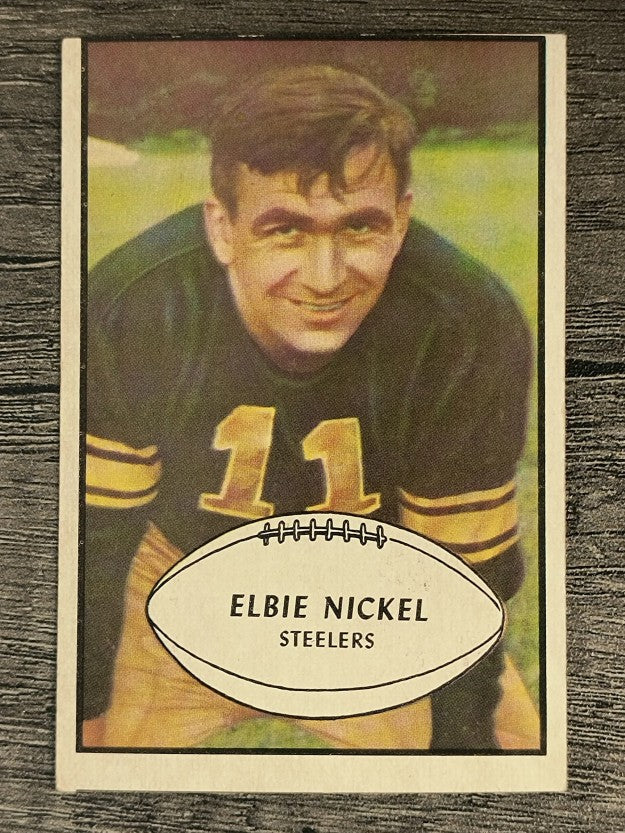 1953 Bowman #18 Elbert Nickel (VGEX)