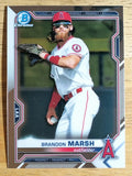 2021 Bowman Chrome Prospects #BCP112 Brandon Marsh