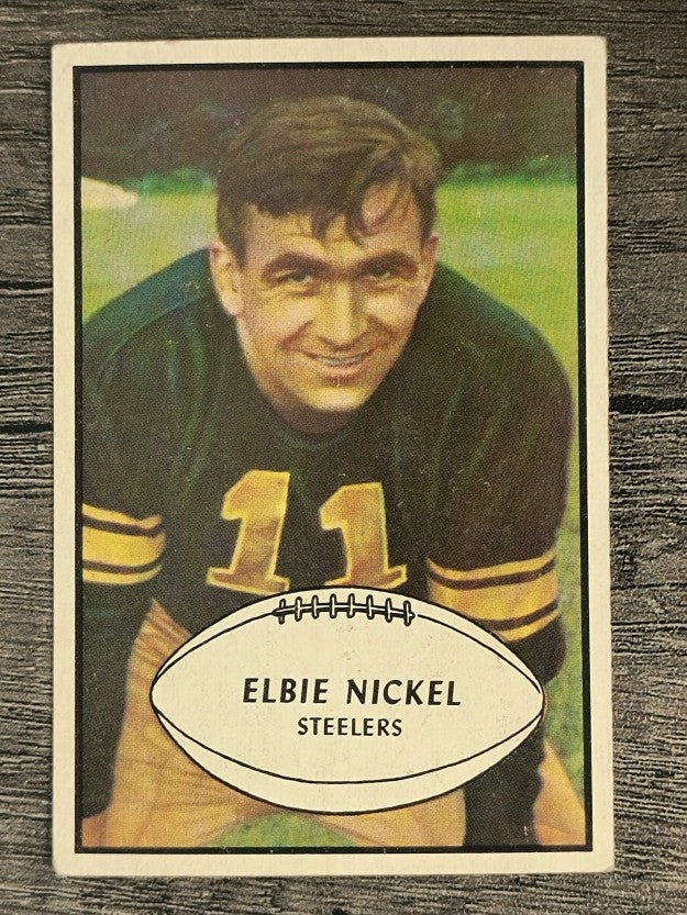 1953 Bowman #18 Elbert Nickel (VGEX)