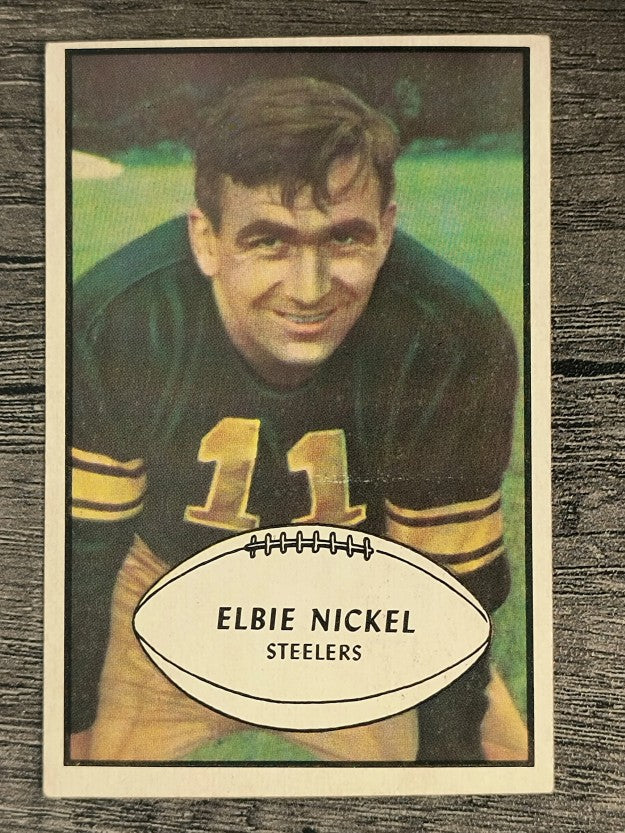1953 Bowman #18 Elbert Nickel (EX)