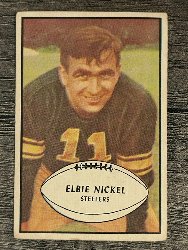1953 Bowman #18 Elbert Nickel (VGEX)