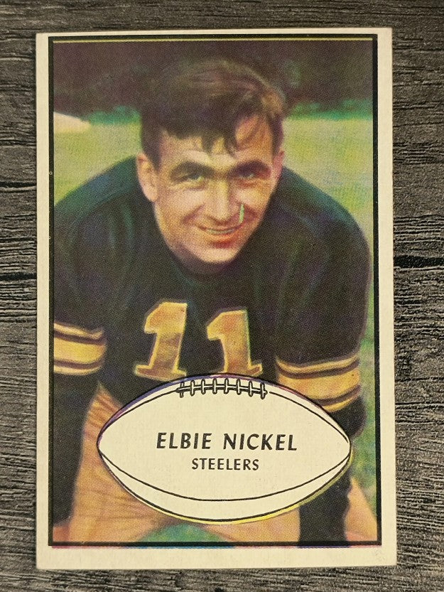 1953 Bowman #18 Elbert Nickel (EX)