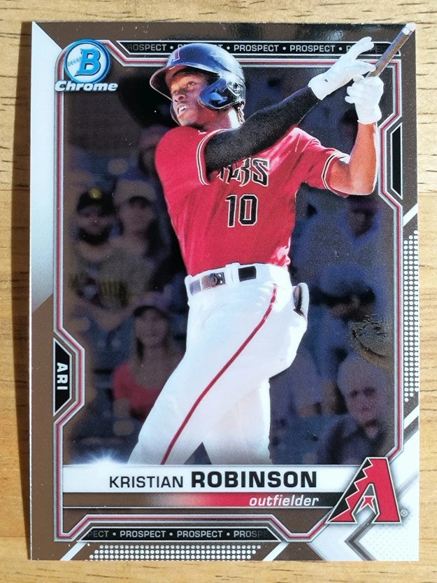 2021 Bowman Chrome Prospects #BCP136 Kristian Robinson