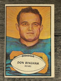 1953 Bowman #59 Don Bingham RC (VG)