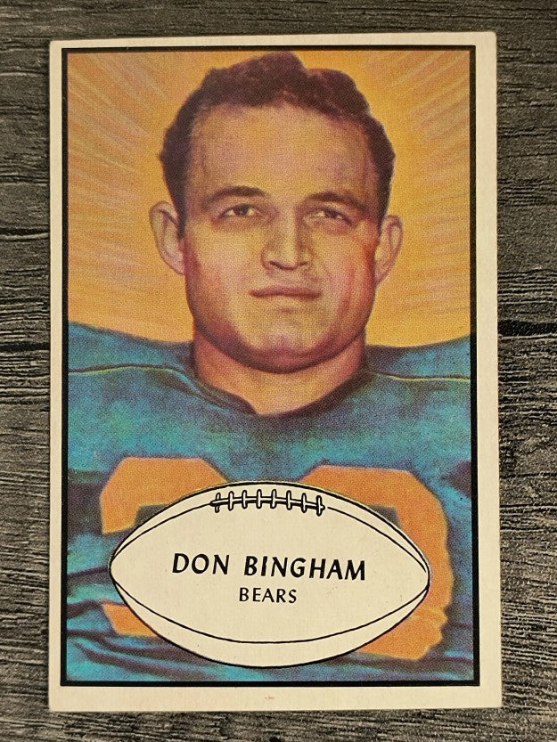 1953 Bowman #59 Don Bingham RC (EX)