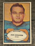 1953 Bowman #59 Don Bingham RC (EX)