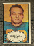 1953 Bowman #59 Don Bingham RC (VG)