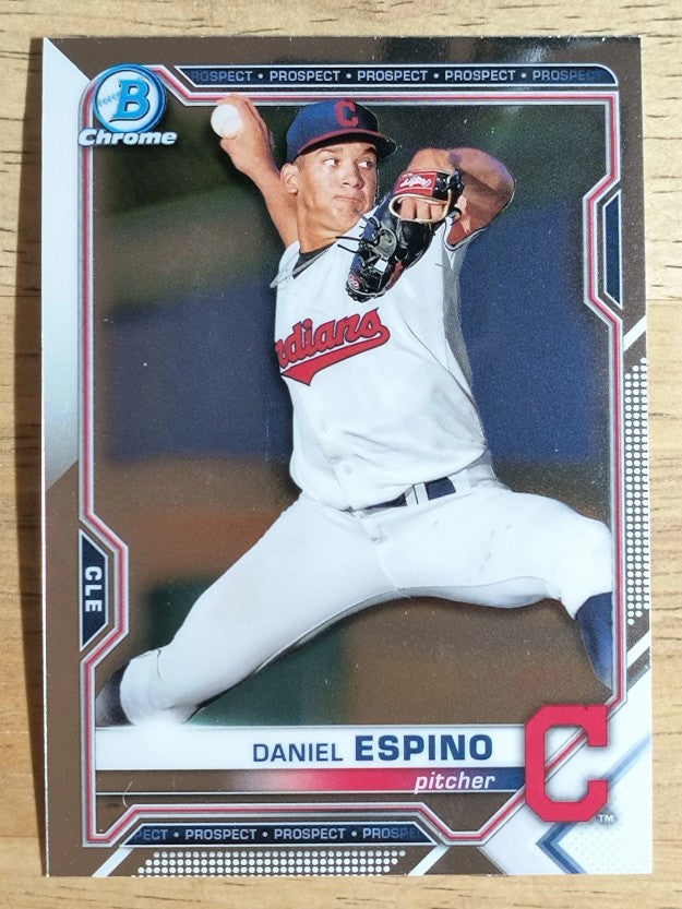 2021 Bowman Chrome Prospects #BCP123 Daniel Espino