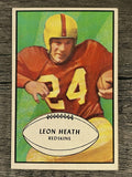 1953 Bowman #63 Leon Heath (VGEX)