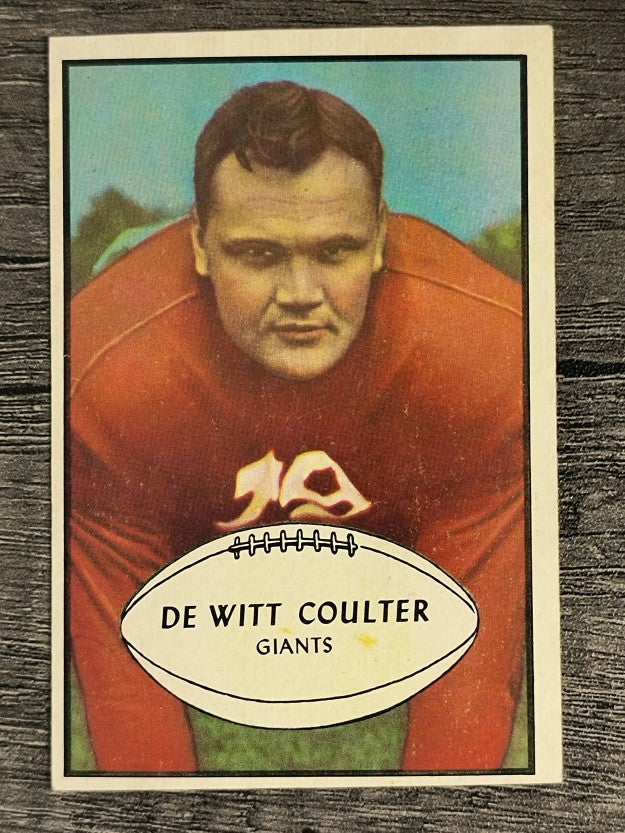 1953 Bowman #64 Tex Coulter SP (EX)