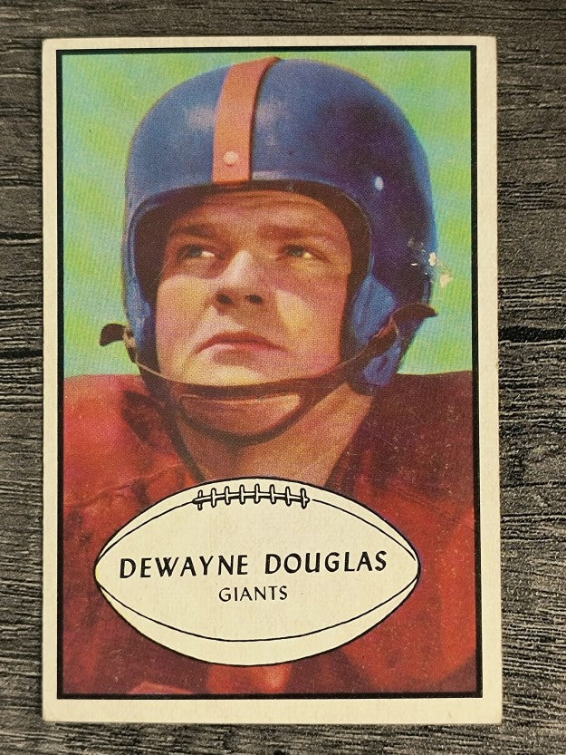 1953 Bowman #65 Dewayne Douglas RC (VGEX)