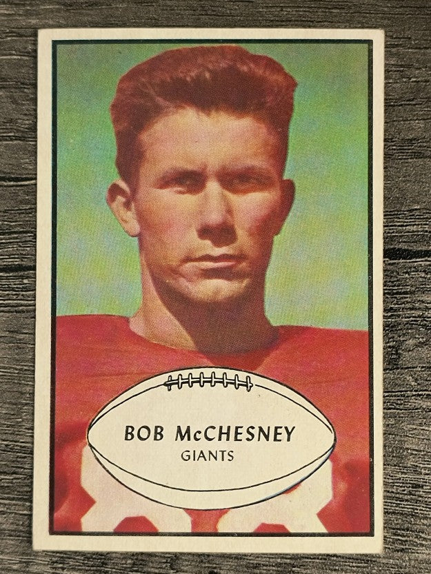 1953 Bowman #67 Bob McChesney SP RC (EXMT)