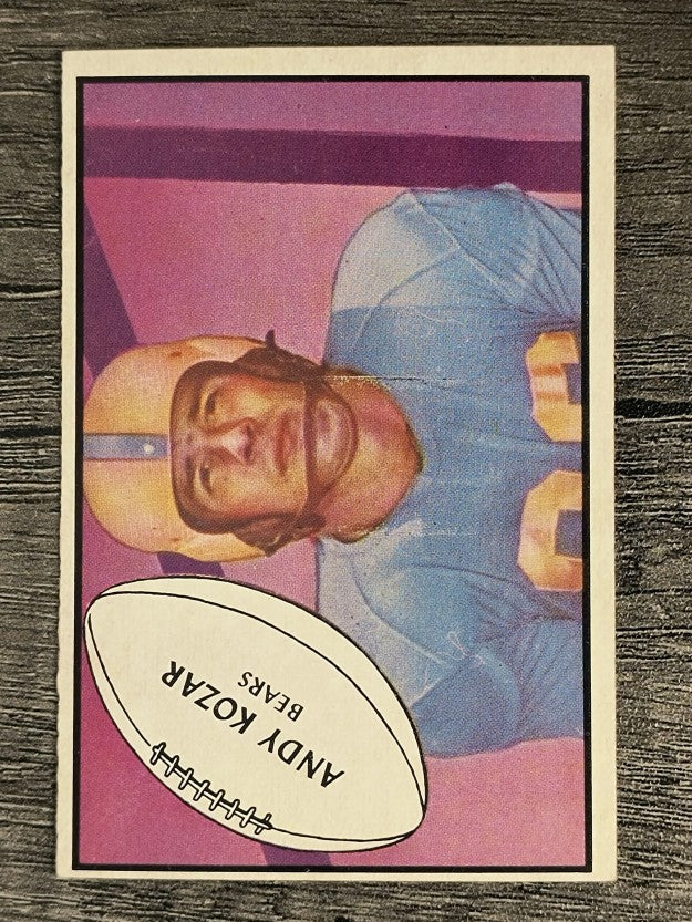 1953 Bowman #69 Andy Kozar RC (EX)