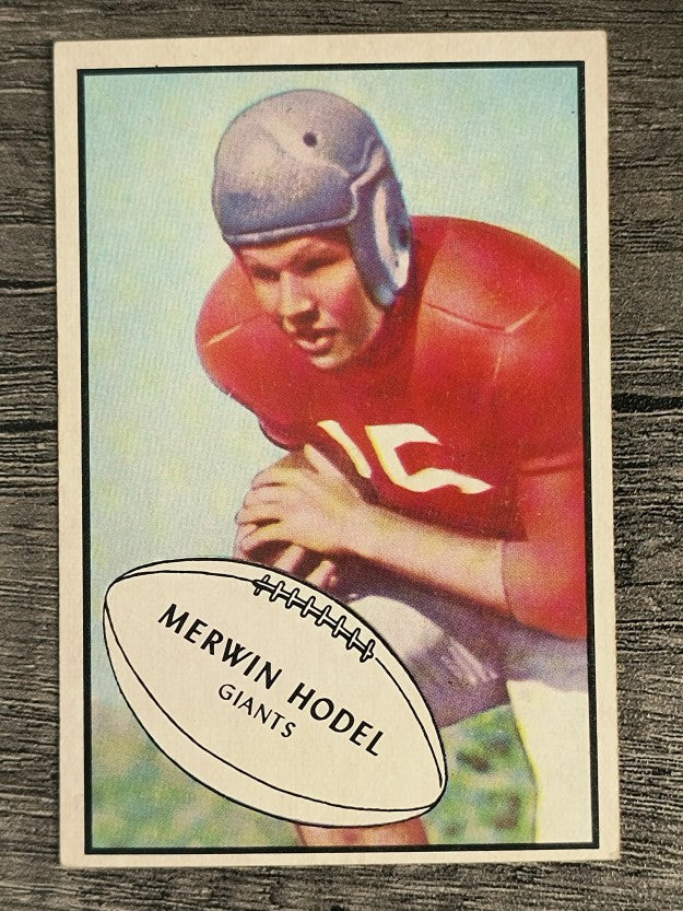 1953 Bowman #70 Merwin Hodel SP RC (EXMT)
