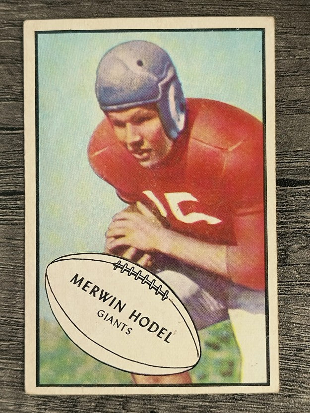 1953 Bowman #70 Merwin Hodel SP RC (EX)