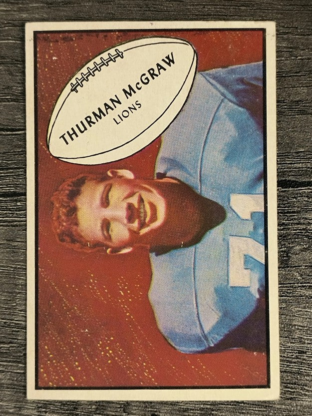 1953 Bowman #71 Thurman McGraw (VG)
