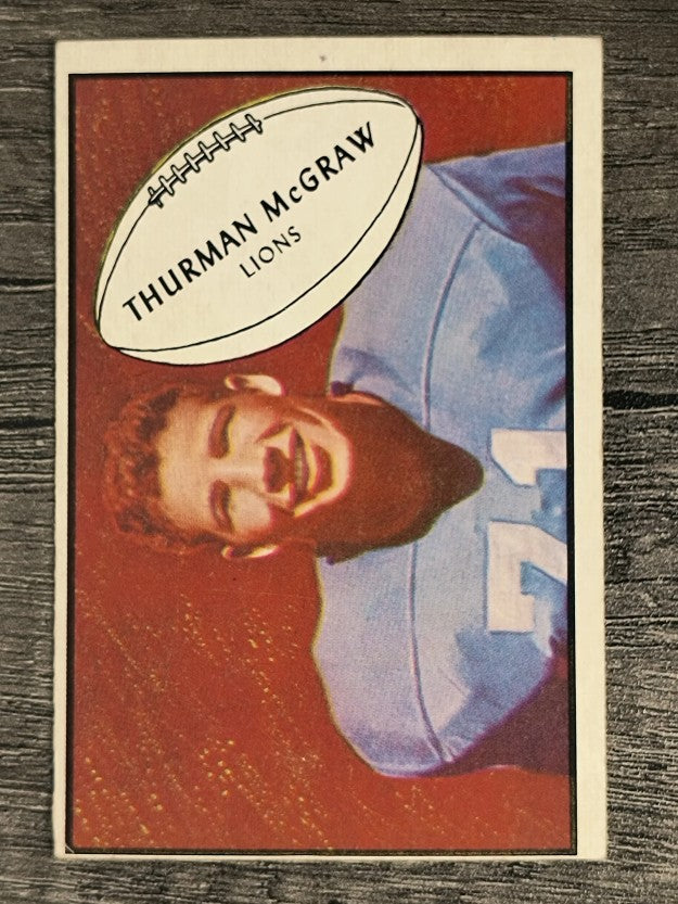 1953 Bowman #71 Thurman McGraw (VGEX)