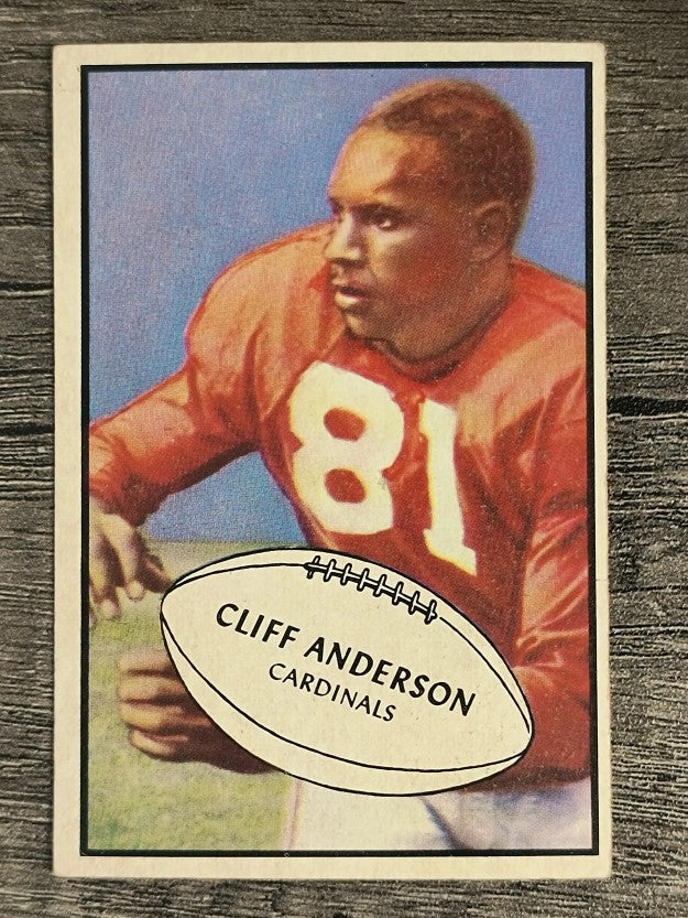 1953 Bowman #72 Cliff Anderson RC (EX)