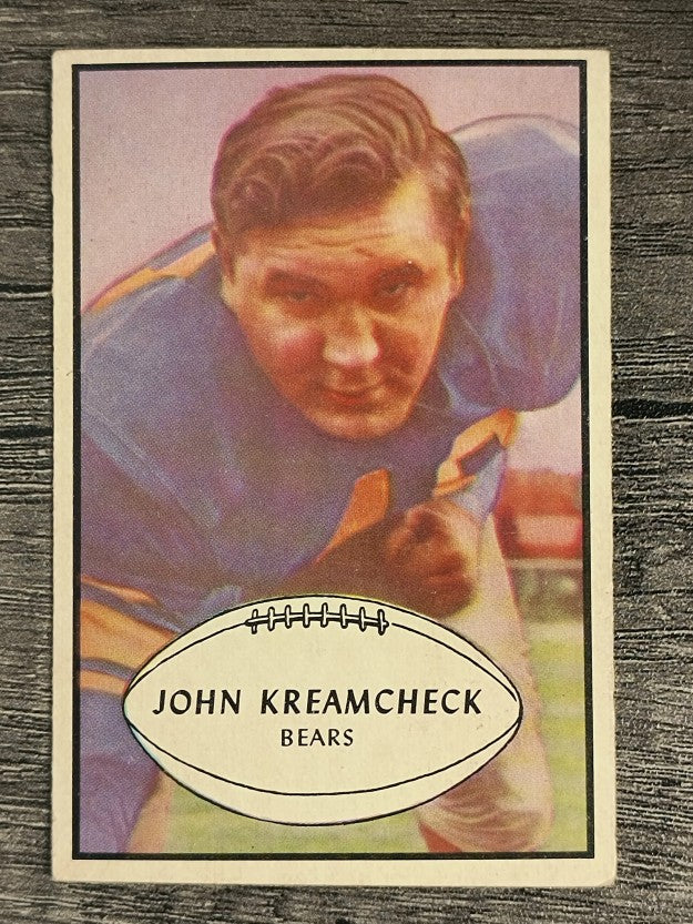 1953 Bowman #75 John Kreamcheck SP RC (EX)
