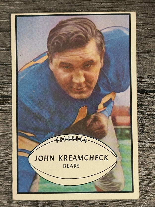 1953 Bowman #75 John Kreamcheck SP RC (EX)
