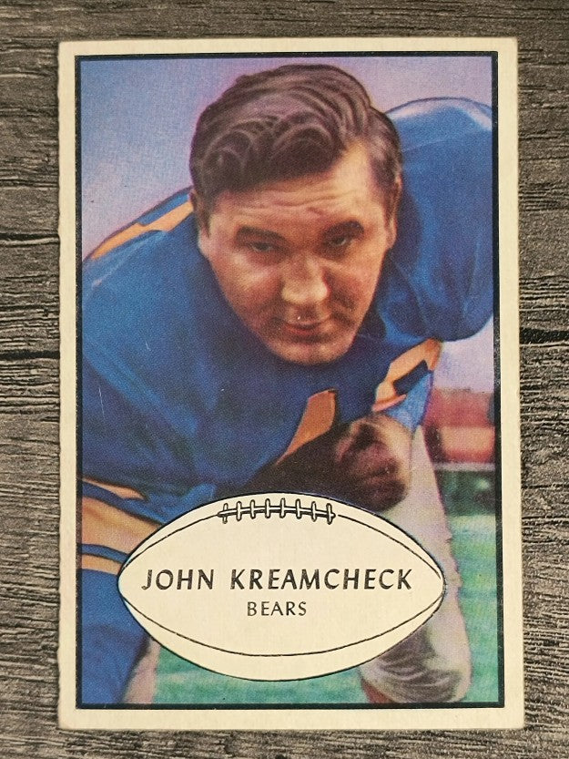 1953 Bowman #75 John Kreamcheck SP RC (EX)