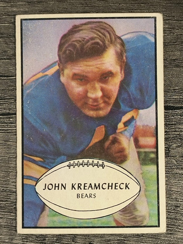 1953 Bowman #75 John Kreamcheck SP RC (VGEX)