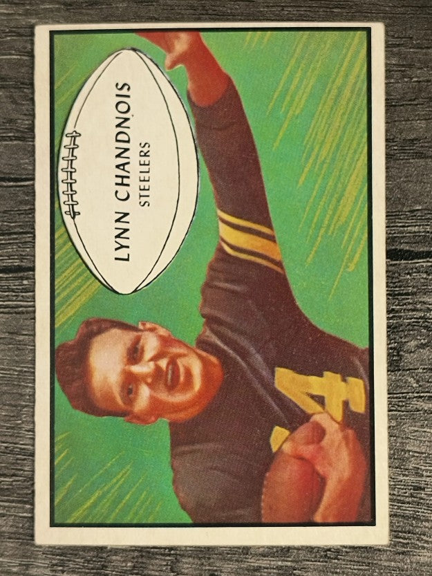 1953 Bowman #76 Lynn Chandnois (EXMT)