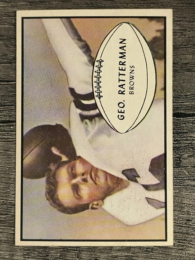 1953 Bowman #85 George Ratterman (NM)