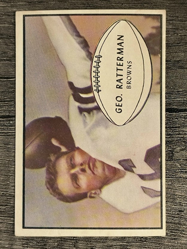 1953 Bowman #85 George Ratterman (VGEX)