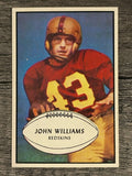 1953 Bowman #87 John Williams SP RC (EX)