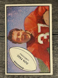 1953 Bowman #90 Don Paul DB (VG)