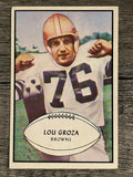 1953 Bowman #95 Lou Groza SP (VG)