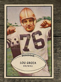 1953 Bowman #95 Lou Groza SP (EXMT)