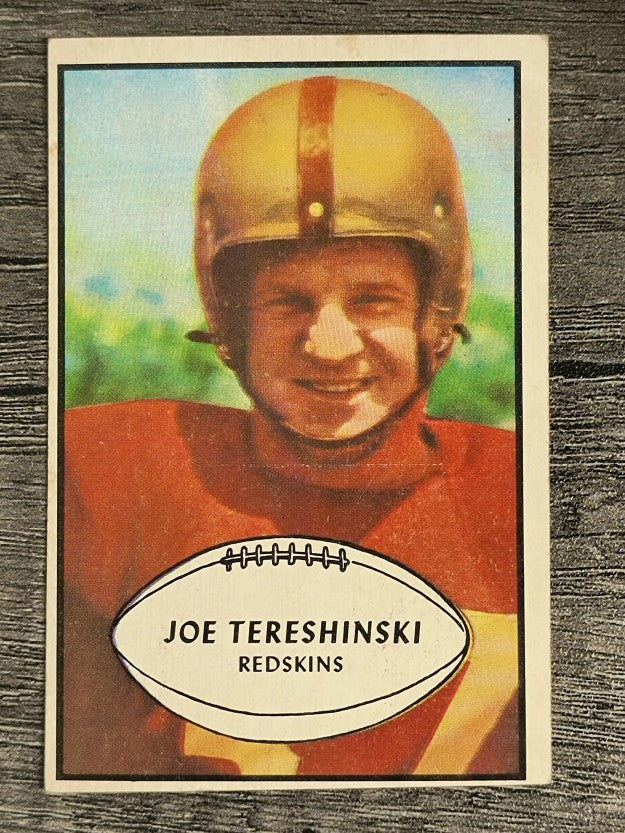 1953 Bowman #5 Joe Tereshinski (TRIMMED)