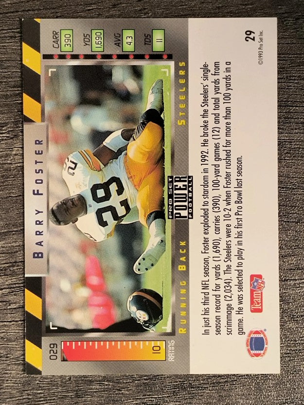 1993 Power #29 Barry Foster