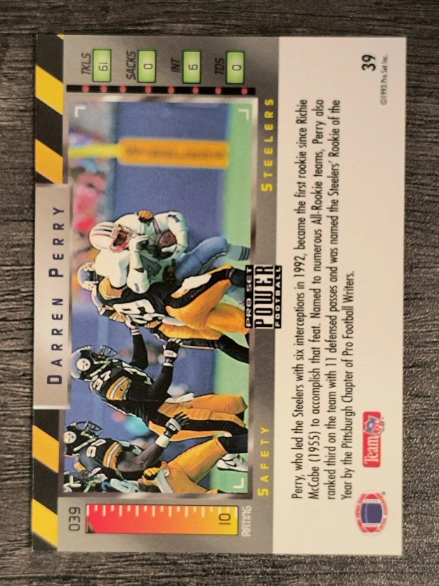 1993 Power #39 Darren Perry